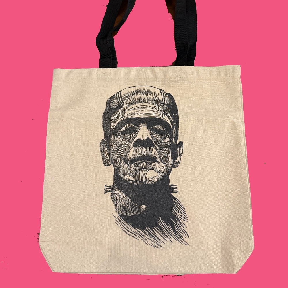 NWOT Frankenstein Tote Bag